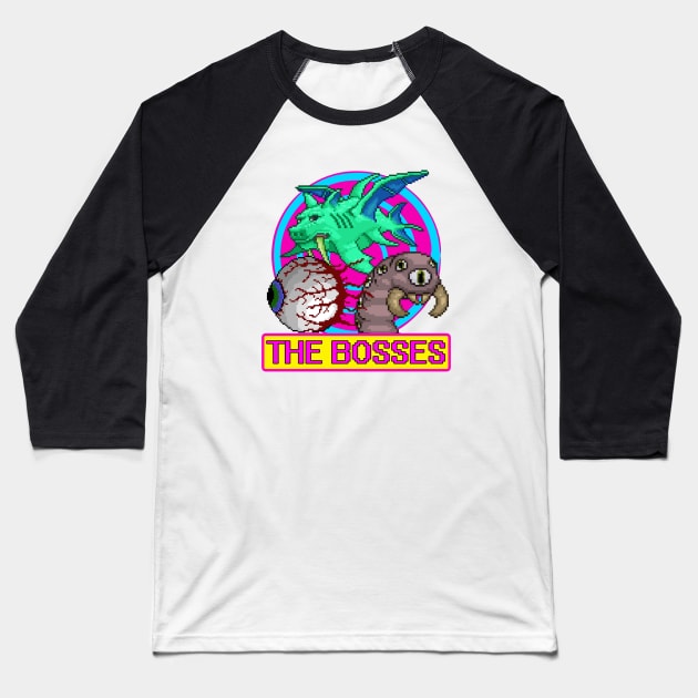 THE BOSSES Baseball T-Shirt by theanomalius_merch